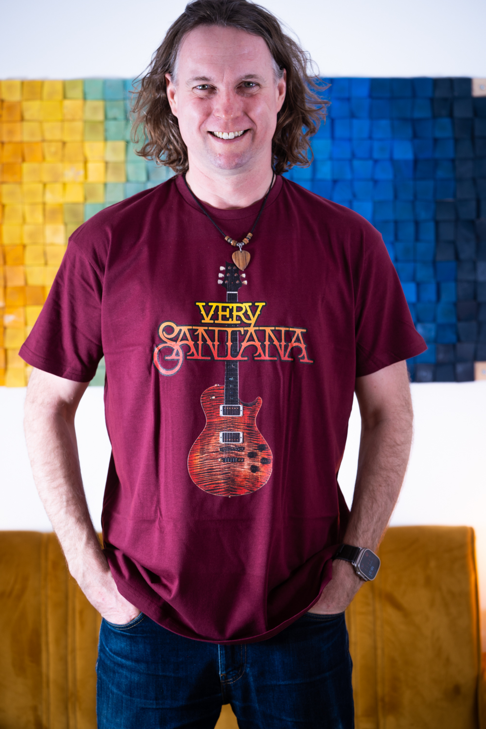 Very Santana T-Shirt Maroon