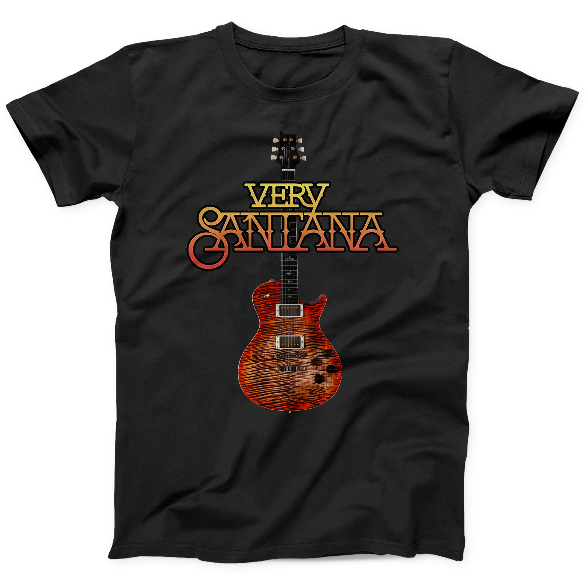 Black "Very Santana" T-Shirt
